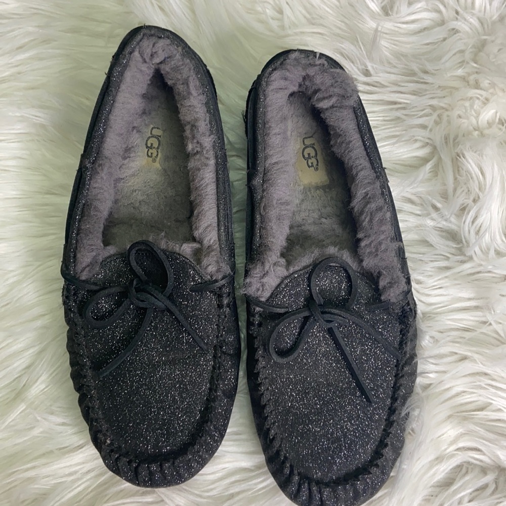 UGG glittery slippers